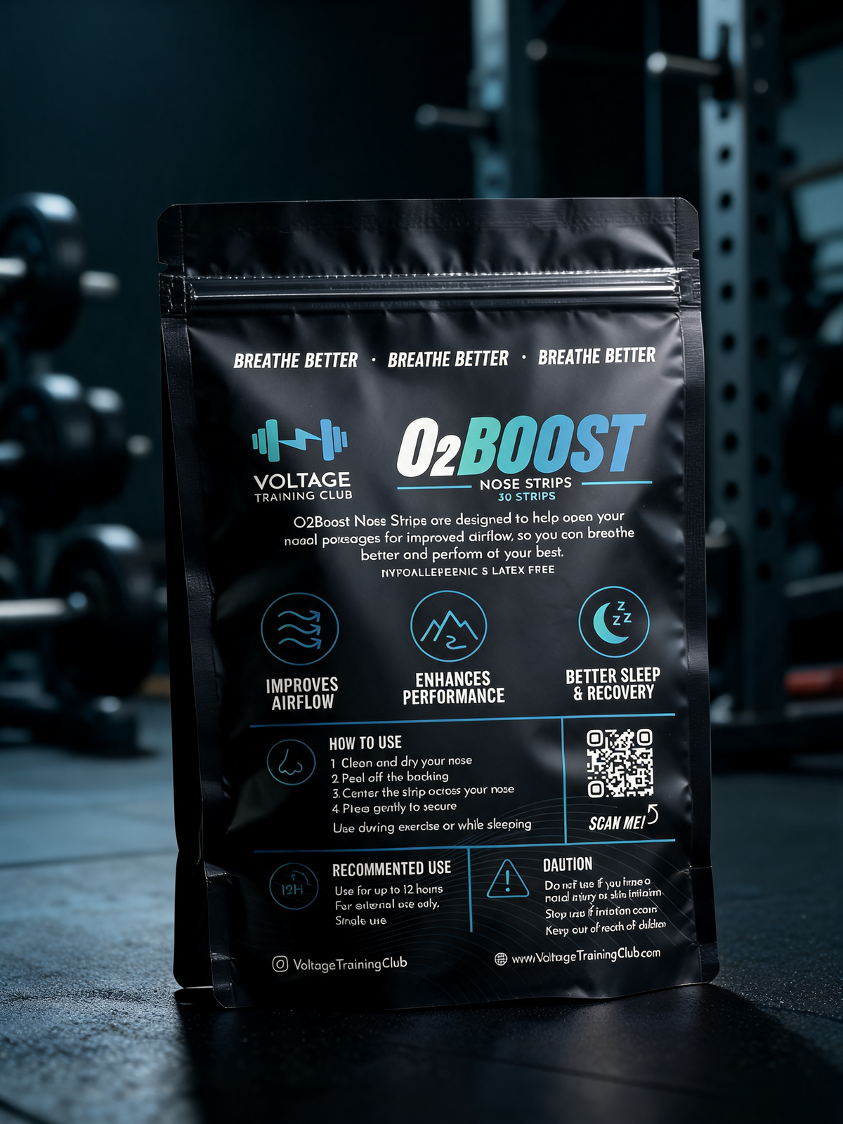 o2Boost Nose Strips